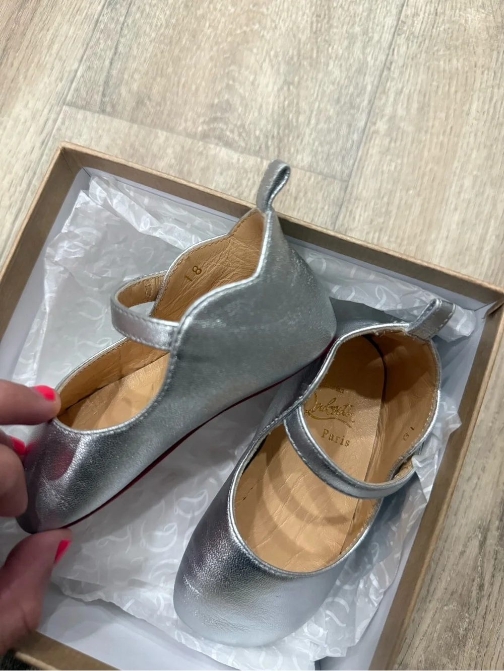 Brand New Baby Christian Louboutin size 18 infant